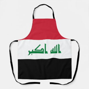 Irak-Flagge Schürze