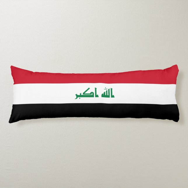 Irak-Flagge Seitenschläferkissen (Vorderseite)