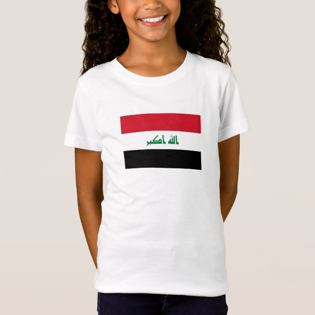 Irak-Flagge T-Shirt (Vorderseite)