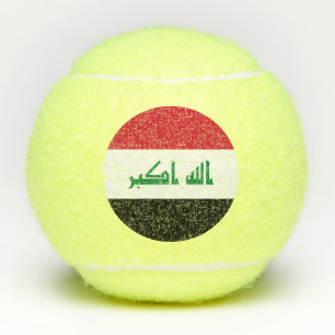 Irak-Flagge Tennisbälle