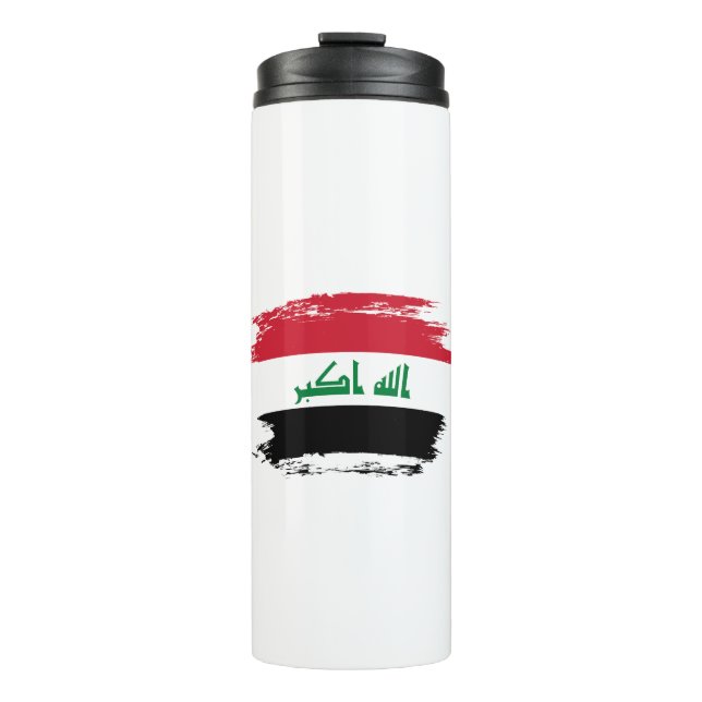 Irak-Flagge Thermosbecher (Vorderseite)