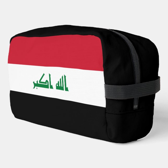 Irak-Flagge Waschbeutel (Linke Seite)