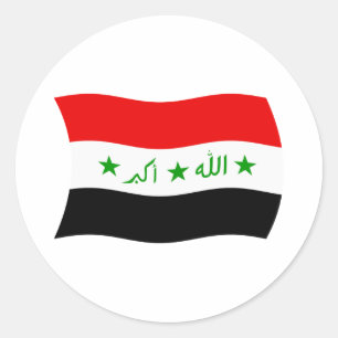 Irak Flaggen Aufkleber