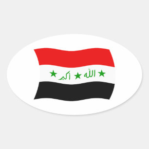 Irak Flaggen Aufkleber