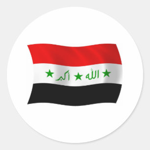 Irak Flaggen Aufkleber