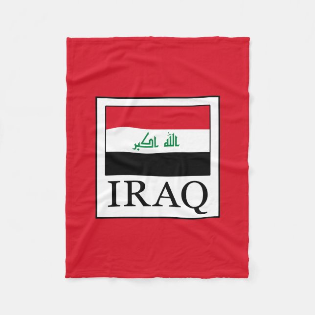 Irak Fleecedecke (Vorderseite)