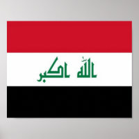 Irak - irakische Flagge -