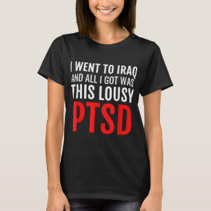 Irak Veteran Shirt Ptsd Dark Spaß War Army Säuglin