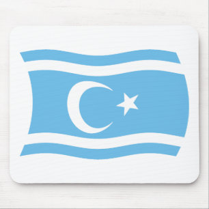 Irakisch-Türkmenische Flagge Mauspad