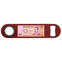 Irakische Dinar mit Saddam Hussein