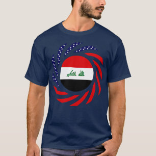 Irakische Flagge für multinationale Patrioten T-Shirt