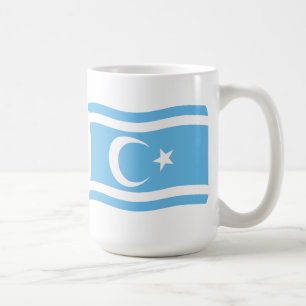 Irakische Turkmensche Fahne-Tasse Tasse