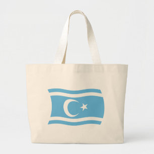 Irakische Turkmensche Flagge Tote Tasche