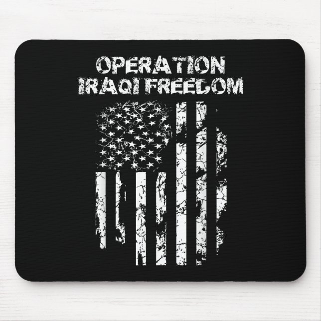 Irakischer Freiheitskampf Mousepad (Vorne)