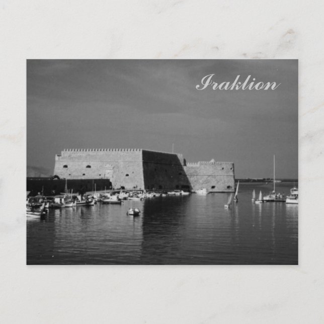 Iraklion Postkarte (Vorderseite)