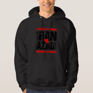 Iran Azadi Freier Iran Persische Liebe iranische F Hoodie