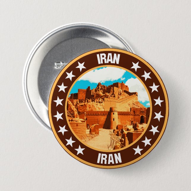 Iran Button (Vorne & Hinten)