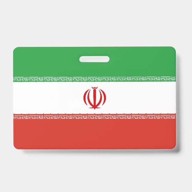 Iran flag ausweis (Vorderseite)