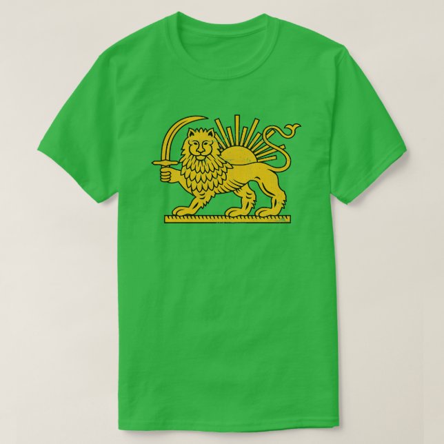 Iran Flag Design 1 T-Shirt (Design vorne)