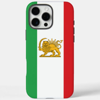 Iran Flag Lion And Sun Shah of Iran Flag iPhone 16 Pro Max Hülle