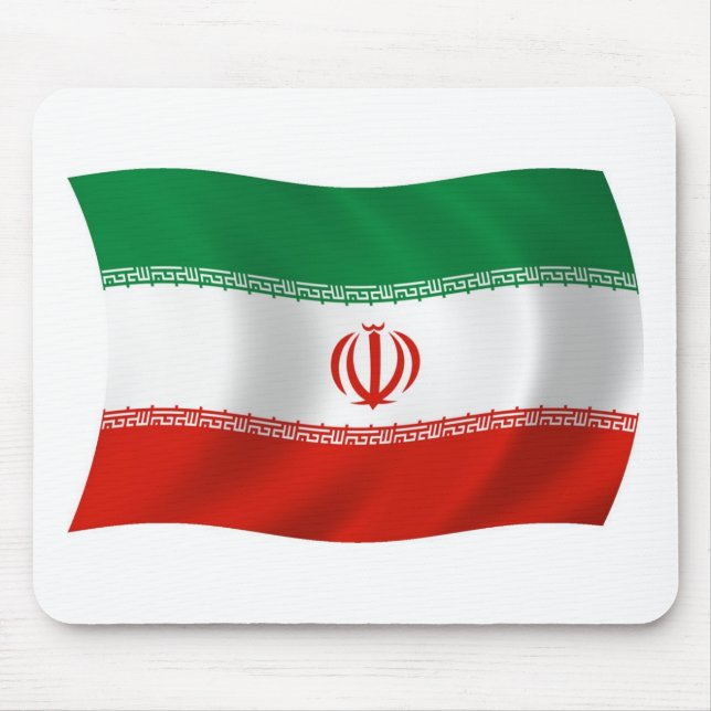 Iran Flag Mousepad (Vorne)