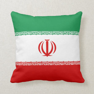 Iran Flag x Flag Kissen