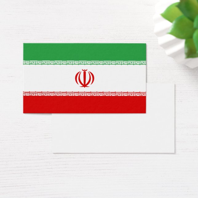 Iran-Flagge (Schreibtisch)