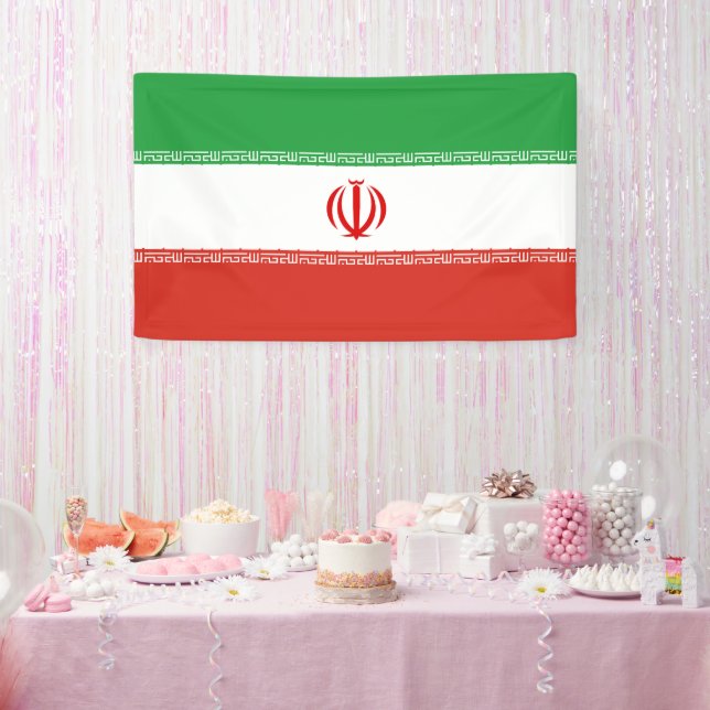 Iran-Flagge Banner (Party)