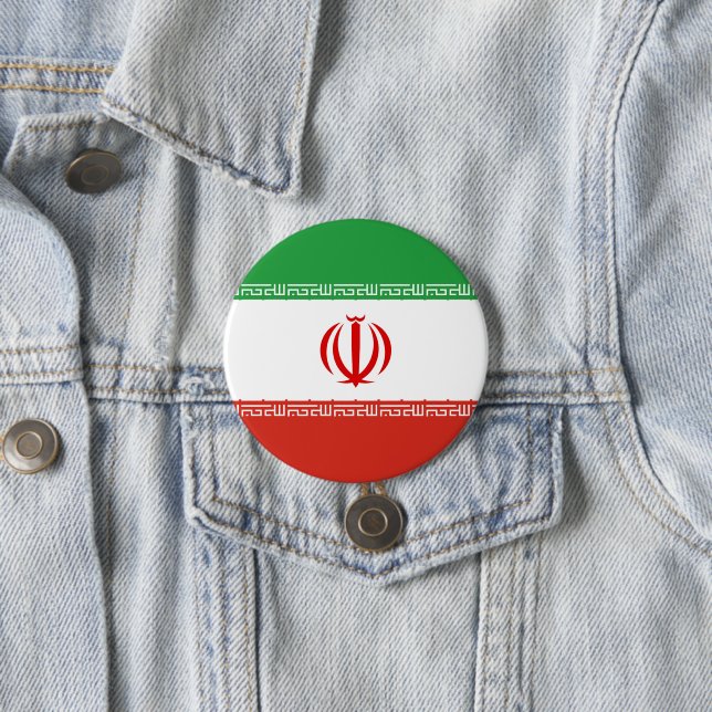 Iran-Flagge Button (Beispiel)