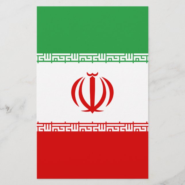 Iran-Flagge Flyer (Vorne)
