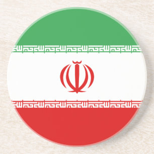Iran-Flagge Getränkeuntersetzer