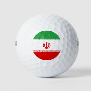 Iran-Flagge Golfball