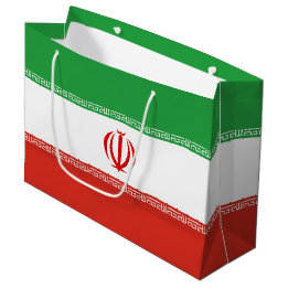 Iran-Flagge Große Geschenktüte