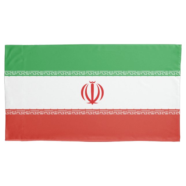 Iran-Flagge Kissenbezug (Vorderseite)