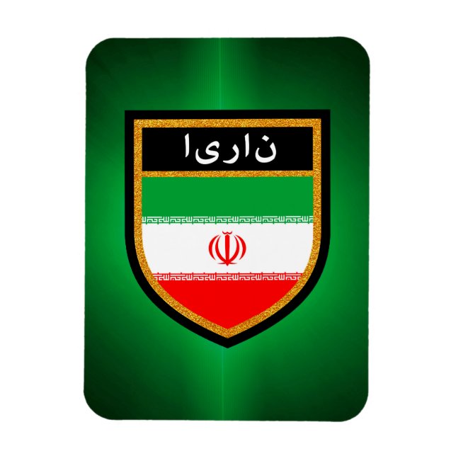 Iran-Flagge Magnet (Vertikal)
