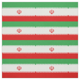 Iran-Flagge Stoff