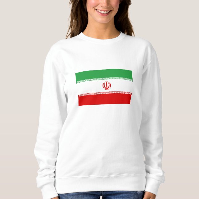 Iran-Flagge Sweatshirt (Vorderseite)