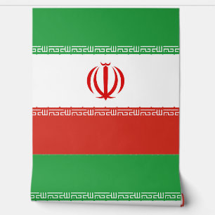 Iran-Flagge Tapete
