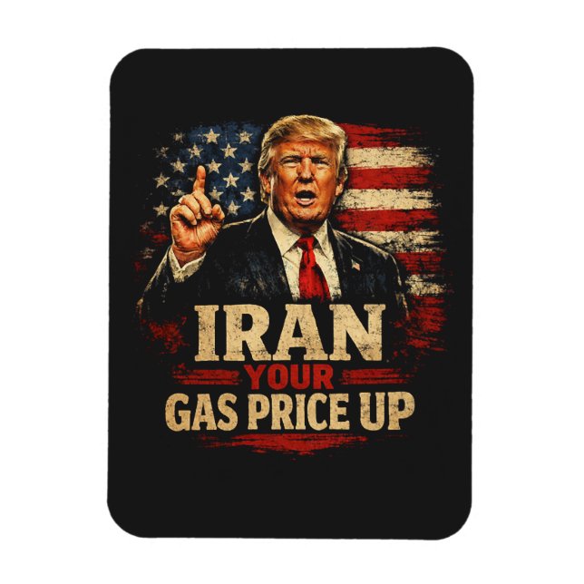 Iran hebt euren Gaspreis an Magnet (Vertikal)