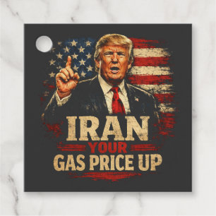 Iran hebt euren Gaspreis Geschenkanhänger