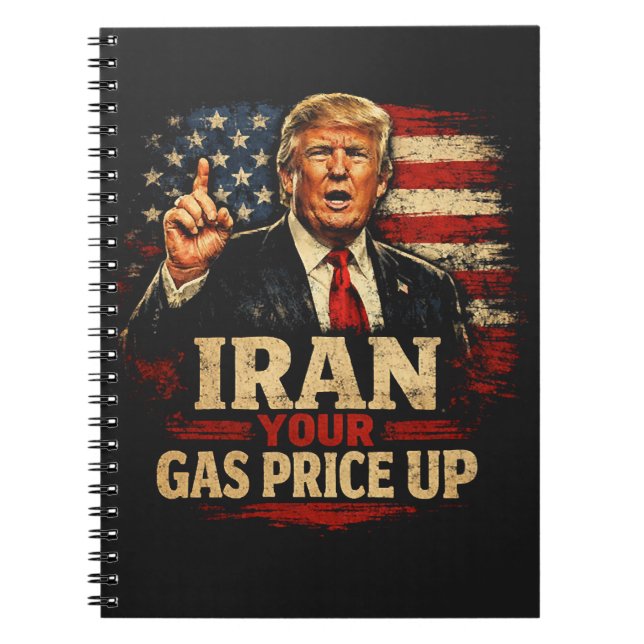 Iran Ihren Gaspreis rauf Notizblock (Vorderseite)