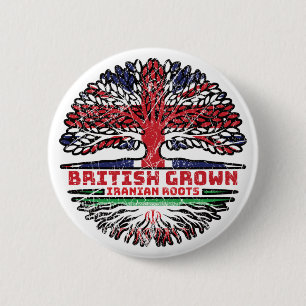 Iran Iran Vereinigtes Königreich British Tree Root Button