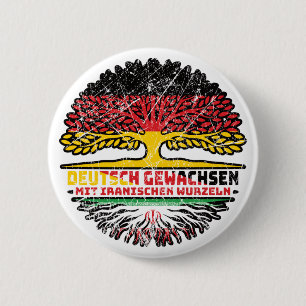 Iran Iranisch Deutsch Deutschland Baum Wurzel Button