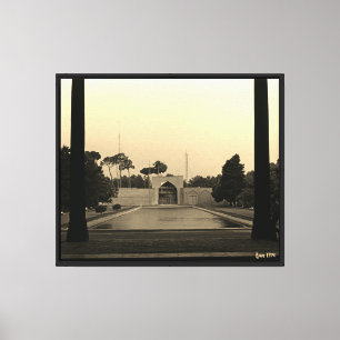 Iran Isfahan Chehel-Sotun-Palast 1970 Leinwanddruck