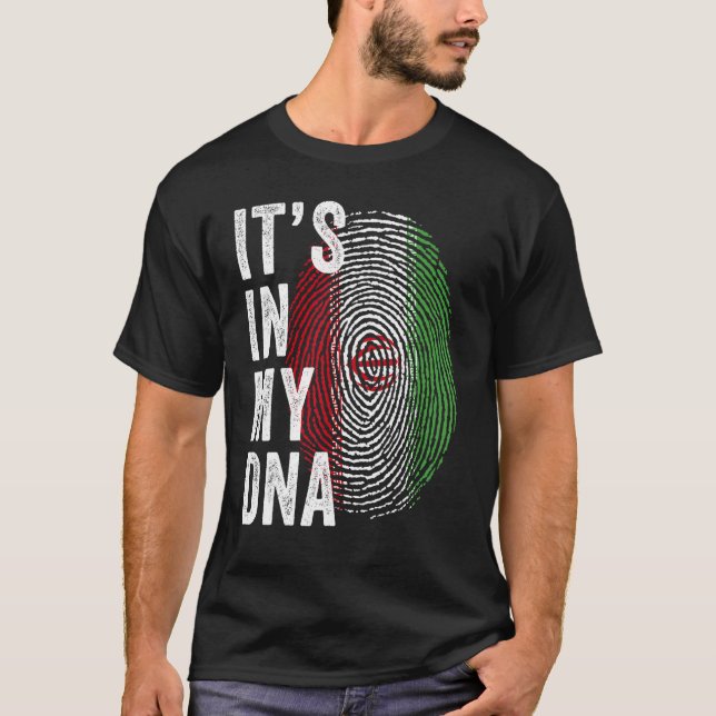 Iran It's In My DNA Cute Iranian Fingerprint Iran  T-Shirt (Vorderseite)