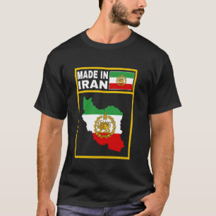 Iran Lion Sun Flag, Iran, Persisch, Iran Karte, Fl T-Shirt