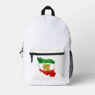 Iran Löwe & Sonne Rucksack Persisch Shir o Khors