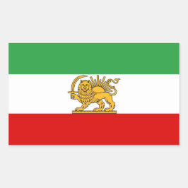 IRAN Löwe und Sonnenflagge GROß Aufkleber