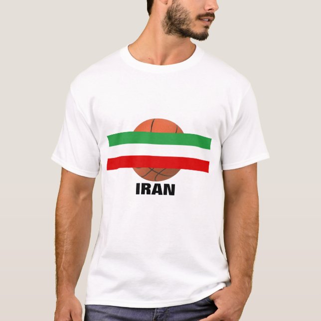 Iran National Basketball Team T-Shirt (Vorderseite)
