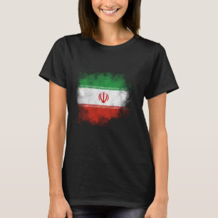Iran, Persisch, iranische Flagge, Flagge des Iran. T-Shirt